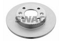 Тормозной диск для RENAULT SANDERO/STEPWAY I (BS_) 1.6 2009-, код двигателя K7M710, V см3 1598, кВт 64, л.с. 87, бензин, Swag 60909071